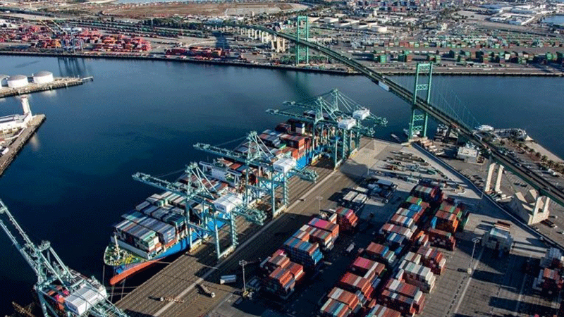 Port of Los Angeles handles 688,000 container units in April